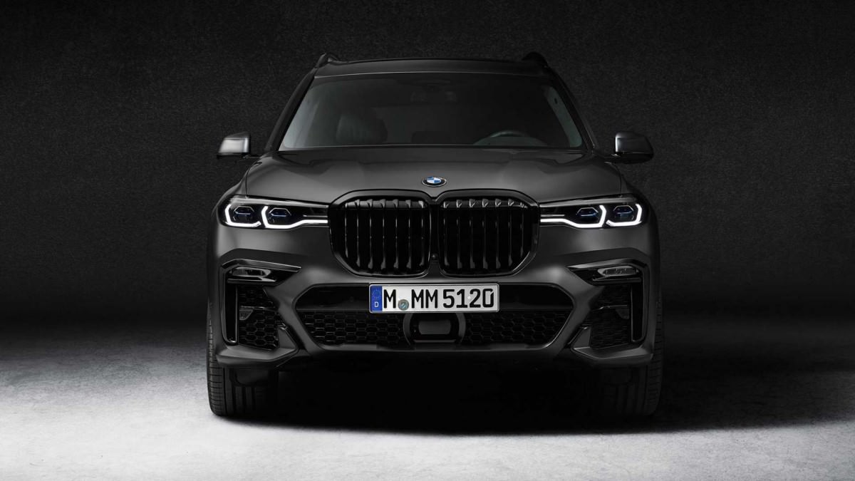 BMW X7 Dark Shadow Edition Revealed Like A Stealth Aircraft